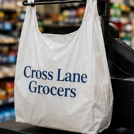 Customized plastic bags for grocery, convenience and markets
